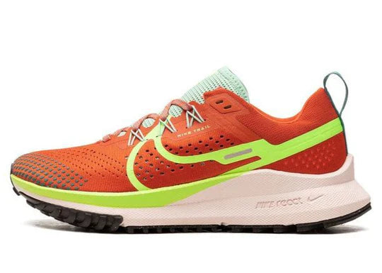 Original Nike React Pegasus Trail 4 , 8.5 Low Red Athletic Running Shoes DJ6159-801